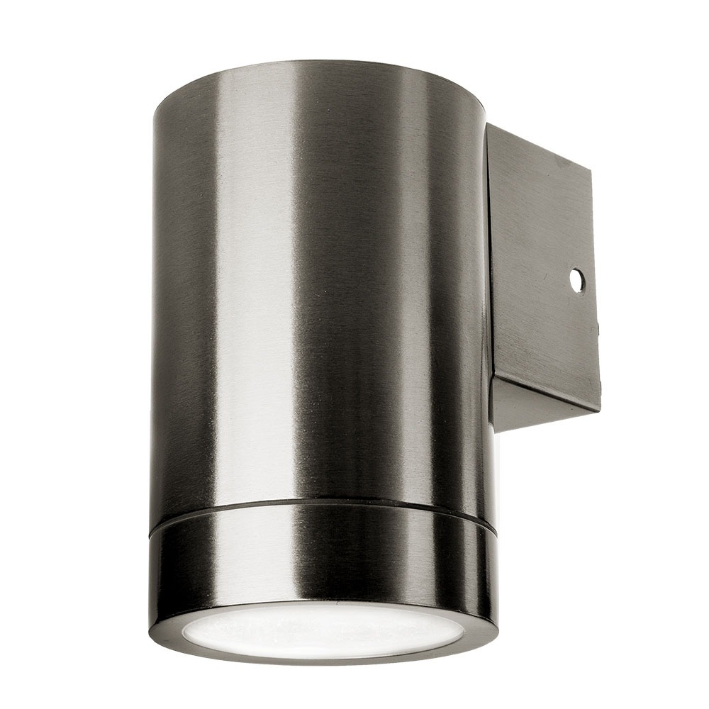 VT-7641 SLEEK GU10 WALL FITTING,STAINLESS STEEL BODY- 1 WAY IP44