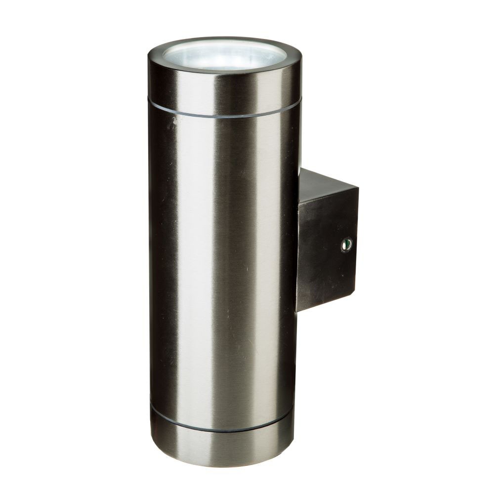 VT-7642 SLEEK GU10 WALL FITTING,STAINLESS STEEL BODY- 2 WAY IP44