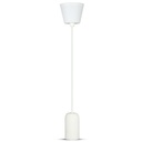 VT-7668 CONCRETE PENDANT LIGHT-WHITE