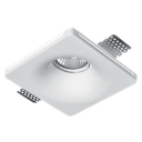 92GDL06S DOWNLIGHT EN GYPSE CARRÉ GU10 100x100