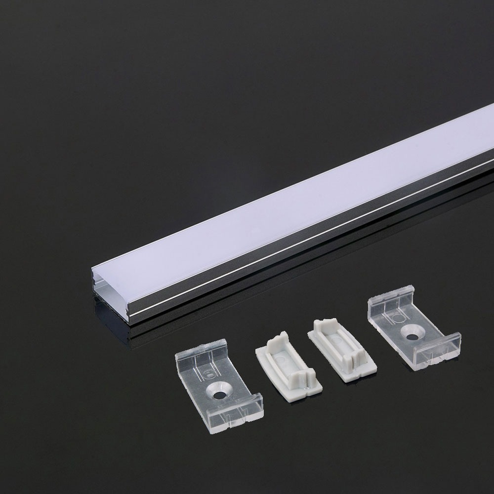 VT-8108-W ALUMINUM PCB-20MM PROFILE 2000*23.5mm*10.4mm -WHITE HOUSING