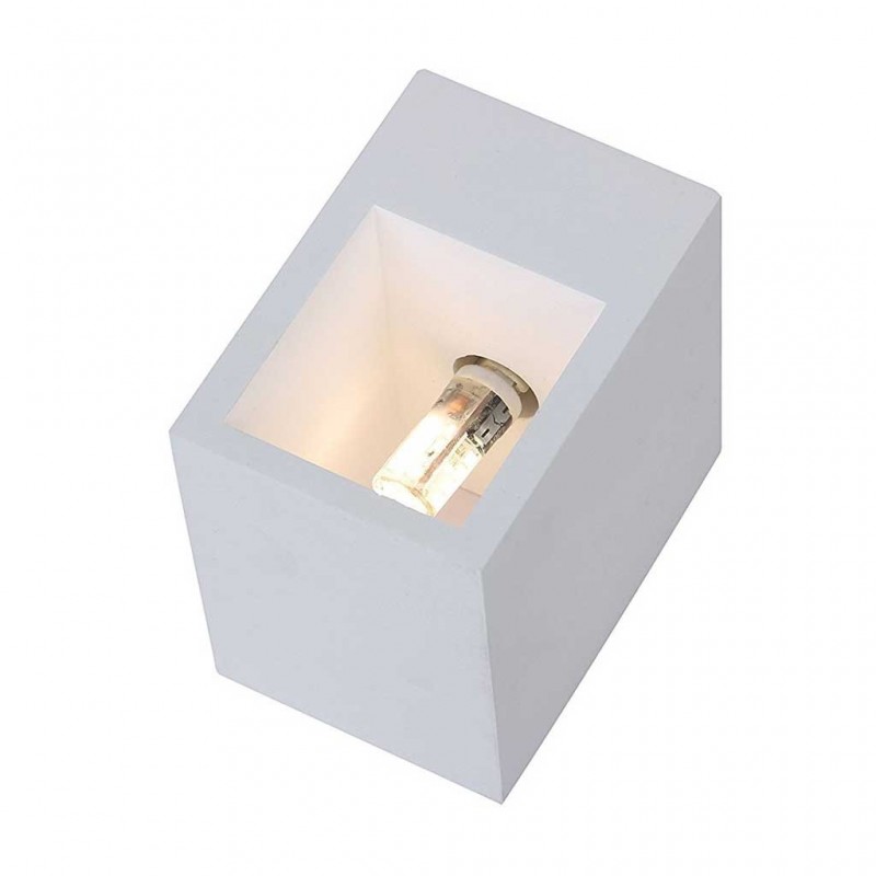 92GDL07W GYPSUM DOWNLIGHT SQUARE G9