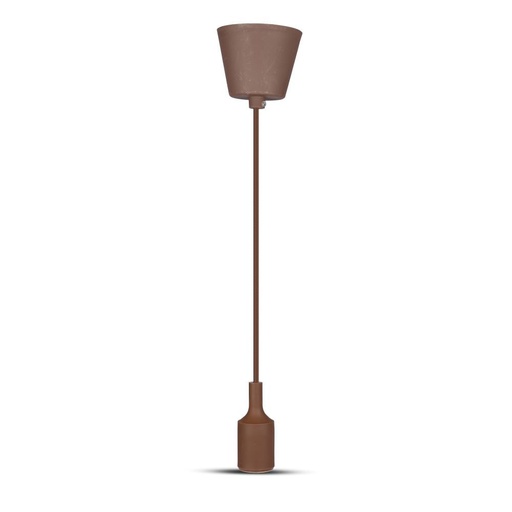 [3475] VT-7228 E27 PENDANT HOLDER-BROWN