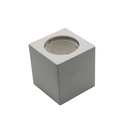 VT-727 1XGU10 FITTING SQUARE - WHITE