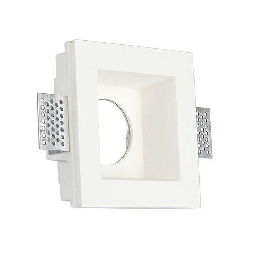 [92GDL13S] 92GDL13S DOWNLIGHT EN GYPSE CARRÉ GU10 120x120