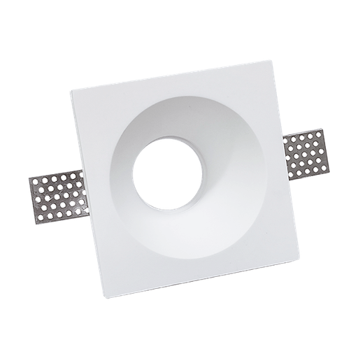 [92GDL10S] 92GDL10S GYPSUM DOWNLIGHT SQUARE GU10 120x120