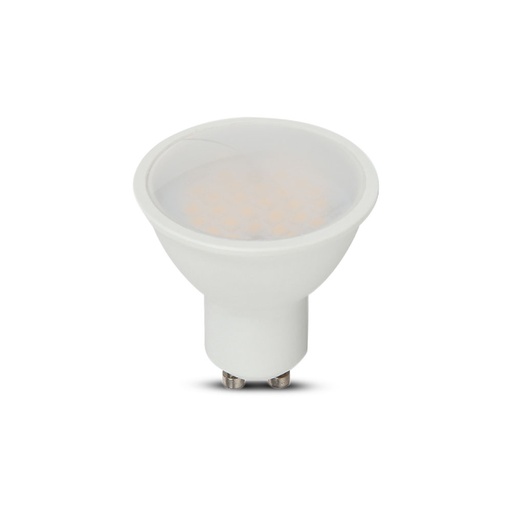 VT-271 10W GU10 LED PLASTIC SPOTLIGHT-MILKY COVER WITH SAMSUNG CHIP 