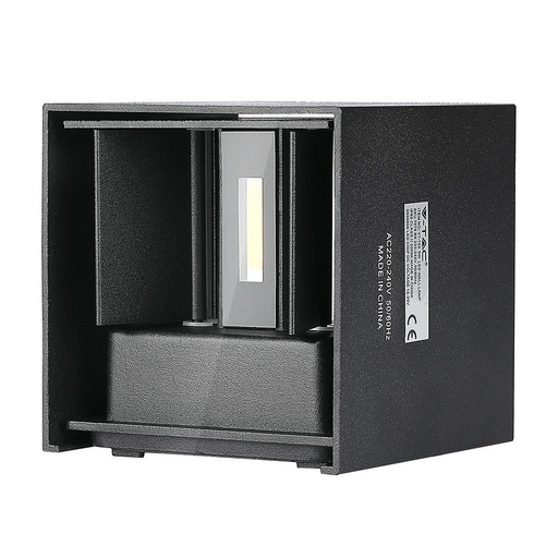 [217078] VT-759 5W WALL LAMP BRIDGELUX CHIP 3000K BLACK SQUARE