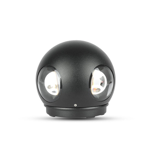 VT-834 4W LED WALL LIGHT(ROUND)  IP65-BLACK BODY