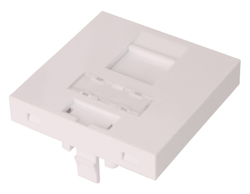 [DLX-24549] 45x45 KEYSTONE JACK FOR DATA (2 MODULES)