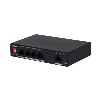 [PFS3005-4ET-60] PFS3005-4ET-60 5-Port Unmanaged Desktop Switch with 4-Port PoE 60W