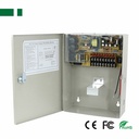 PD120W-9-12V-UPS Coffret de distribution d'alimentation - 9sorties -12V-10A - 120W 