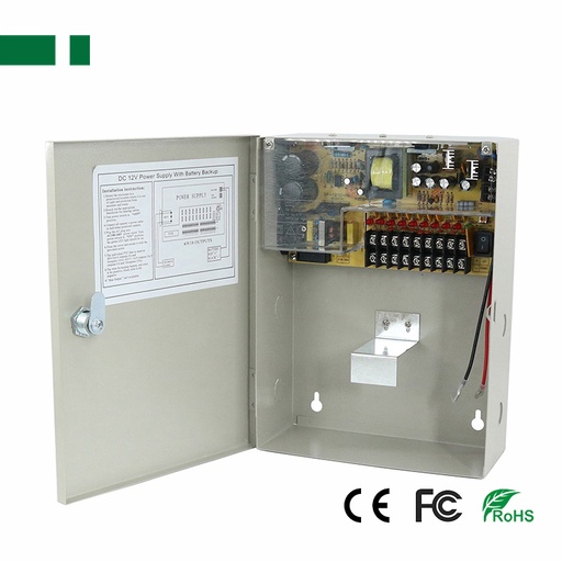 [PD120W-9-12V-UPS] PD120W-9-12V-UPS  Power distribution box - 9 outputs -12V-10A - 120W