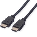 VALUE HDMI Ultra HD Cable + Ethernet, M/M, black, 3 m