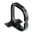 19" cable manager, 80x80mm, plastic, black