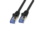 Outdoor S/FTP Patch Cord (20-30-50m) Cat.6A/Class EA, Solid, TPE, LSOH, black