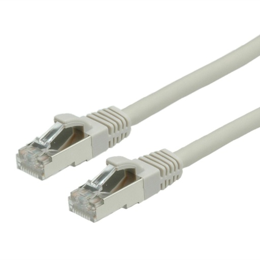 [21.99.0702] VALUE S/FTP Patch Cord Cat.6 (Class E), halogen-free, grey, 2 m