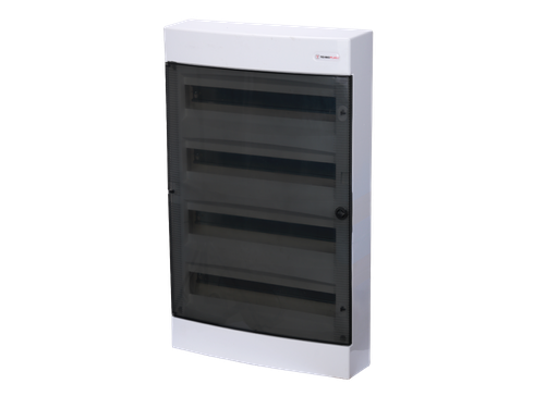 [N4x18-C] TECHNOPLAST Surface-mounted distribution box IP40 - 72 modules - 651 x 396 x 112 mm