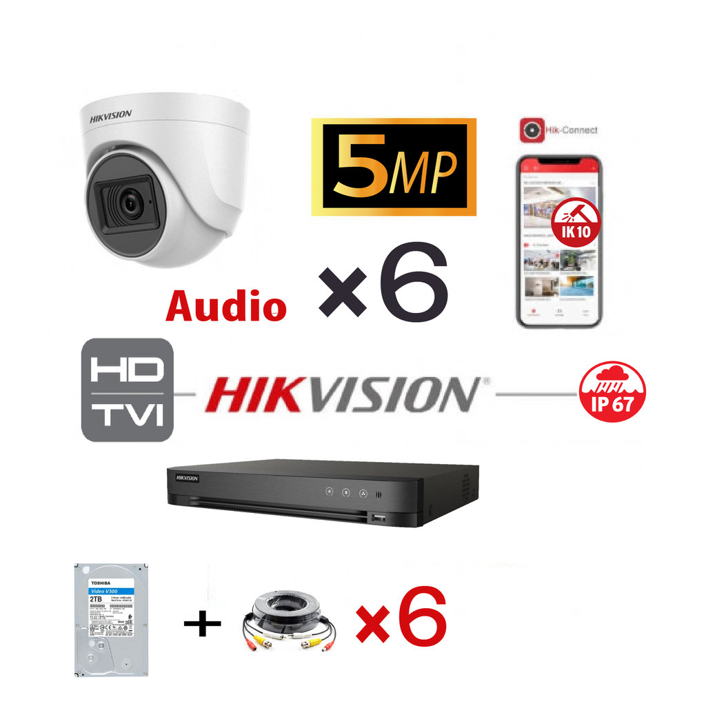 dvr 5 megapixel hikvision