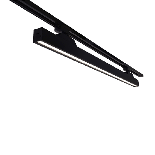 [93K304L48CCT/BL] TRACK LIGHT K30 4-LINES 48W 120° CCT BLACK 112.2cm  x 12.7 x 4.2 cm 