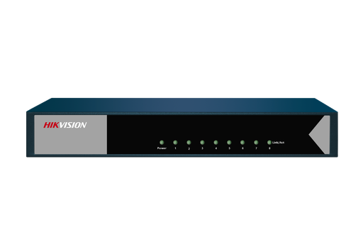 [DS-3E0508-E] HIKVISION DS-3E0508-E 8 Port Gigabit Unmanaged Switch METAL