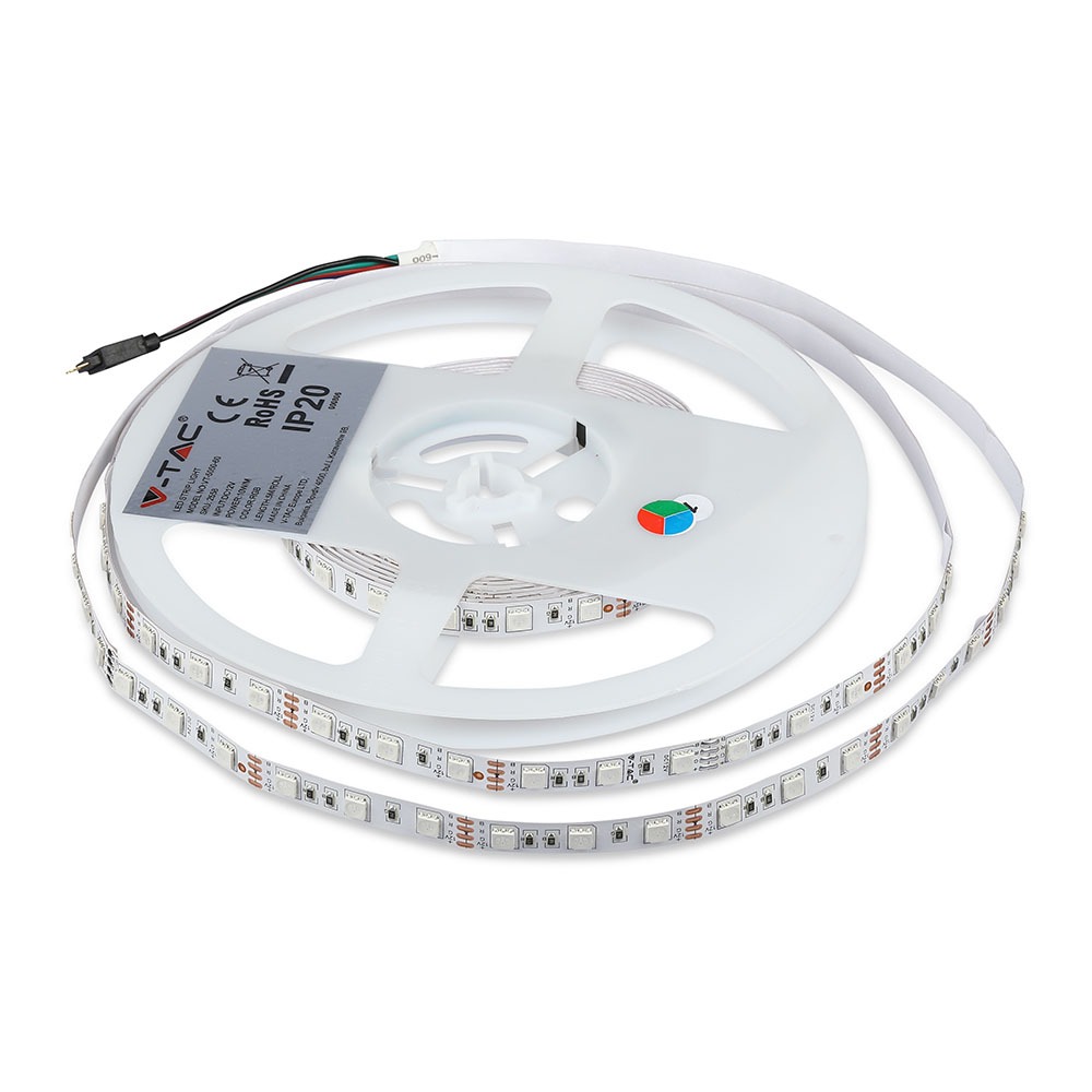 VT-5050-60-30M  LED STRIP  RGB IP20 24V  RGB SET 30M  -300W - Remote Contol