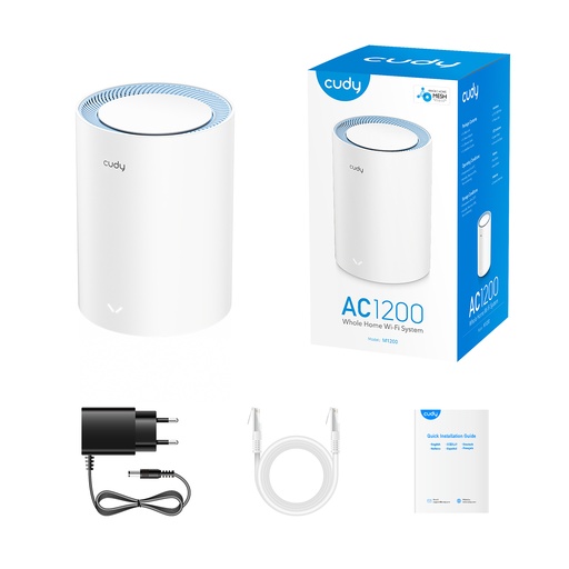 Cudy M1200(1/2/3-Pack) AC1200 Wi-Fi Mesh Solution