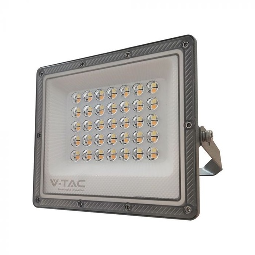 [23613] VT-44030CCT 30W LED FLOODLIGHT 3IN1 GUN GREY BODY