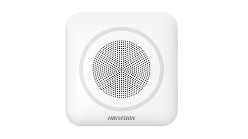 [DS-PS1-II-WE] HIKVISION DS-PS1-II-WE Sirène d'interphone sans fil pour AX PRO, flash bleu