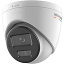 HIKVISION DS-2CD1363G2-LIUF IP Turret Camera 6 Megapixel - 2.8 mm ColorVu with Smart Hybrid Light  range 30 m | Built-in microphone Motion detection 2.0 | PoE