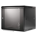 Intellinet 713863   19"-12U 600mm Wall Mount Cabinet  (l x H x P) 540 x 593 x 600 mm 