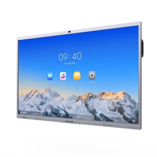 [DS-D5C86RB/B] HIKVISION DS-D5C86RB/B Interactive Display for Education &amp; Collaboration 86&quot;, 4K, Android 13, infrared touch - Wi-Fi - Bluetooth 5.1 - Built-in 2 × 20 W+25W loudspeaker