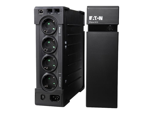 [EL1200USBDIN] Eaton Ellipse ECO 1200 USB DIN UPS AC 230 V 750 Watt 1200 VA USB output connectors: 8 2U 19&quot; NL/DE SOCKET