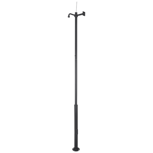 [VK-POLE-G] STAINLESS-GTruncated Mast - 3,5 / 4.5 / 6 m Camera Mast Set Black